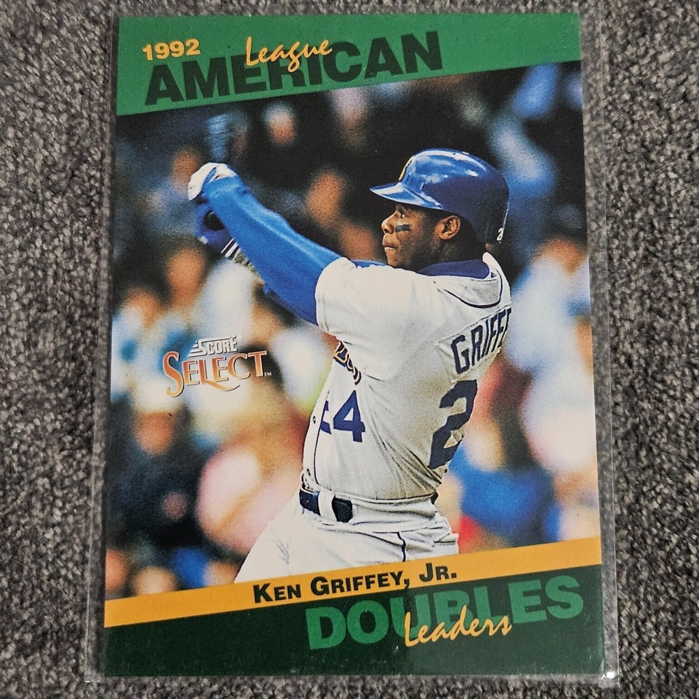 1993‎ Score Doubles Stat Leaders #15 Ken Griffey Jr. Seattle Mariners HOF
